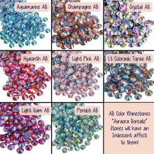 Load image into Gallery viewer, 8” One Color Jersey Number Made To Order Rhinestone Transfer (1-3 Business Day TAT)