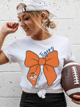 Load image into Gallery viewer, Customizable Coquette Bow Mascot DTF Transfer (300 HOT PEEL) | Ships 3-7 Business Days