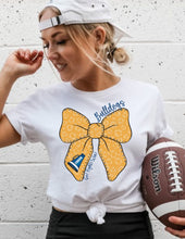 Load image into Gallery viewer, Customizable Coquette Leopard Bow Mascot DTF Transfer (300 HOT PEEL) | Ships 3-7 Business Days