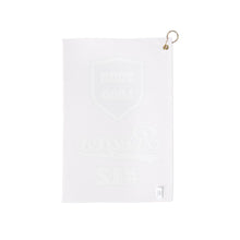 Load image into Gallery viewer, Customizable Golf Towel, Personalized Team Logo, Sports Towel, Sports Gift, Mascot Towel
