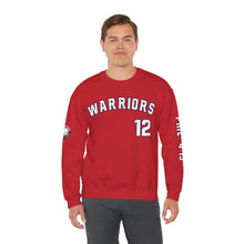 Load image into Gallery viewer, CYS Warriors Baseball Gildan Crewneck Sweatshirt — Custom Player Team Jersey Pullover