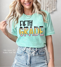 Load image into Gallery viewer, Doodle Pencil Grade Level DTF Transfer (300 HOT PEEL) | Ships 3-7 Business Days