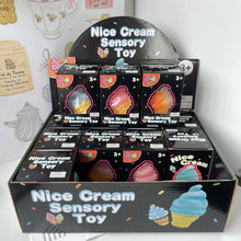 Load image into Gallery viewer, Glitter Stress Relief Ice Cube Squishy Toy