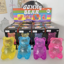 Load image into Gallery viewer, Glitter Stress Relief Ice Cube Squishy Toy