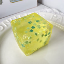 Load image into Gallery viewer, Glitter Stress Relief Ice Cube Squishy Toy