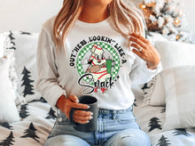 Load image into Gallery viewer, In Production Ships 11/1 Clear Film Screen Print Transfer | Out Here Looking Like A Snack | Adult Pocket (325 HOT Peel)