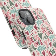 Load image into Gallery viewer, Jesus Loves You Magnetic Impact-Resistant Cases