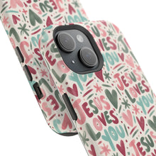 Load image into Gallery viewer, Jesus Loves You Magnetic Impact-Resistant Cases