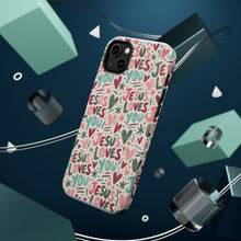 Load image into Gallery viewer, Jesus Loves You Magnetic Impact-Resistant Cases