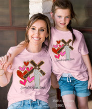 Load image into Gallery viewer, Loved Before Love Clear Film DTF Transfer | Adult and Youth (325 HOT Peel)