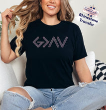 Load image into Gallery viewer, Made To Order God Is Greater Rhinestone Transfer (1-3 Business Day TAT)