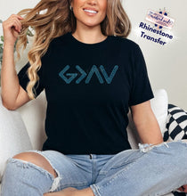 Load image into Gallery viewer, Made To Order God Is Greater Rhinestone Transfer (1-3 Business Day TAT)