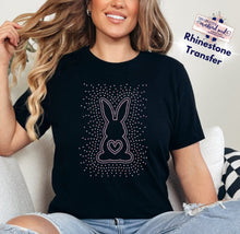 Load image into Gallery viewer, Made To Order Rhinestone Transfer | Bunny Scatter (1-3 Business Day TAT)