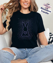 Load image into Gallery viewer, Made To Order Rhinestone Transfer | Bunny Scatter (1-3 Business Day TAT)