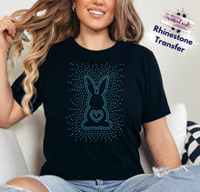 Load image into Gallery viewer, Made To Order Rhinestone Transfer | Bunny Scatter (1-3 Business Day TAT)