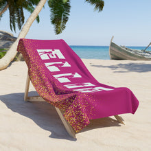 Load image into Gallery viewer, Personalized Cheerleader Beach Towel - Summer Accessory, Gift for Cheerleader, Cheer Mom - Sports Towel, Poolside Towel