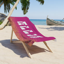 Load image into Gallery viewer, Personalized Cheerleader Beach Towel - Summer Accessory, Gift for Cheerleader, Cheer Mom - Sports Towel, Poolside Towel