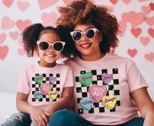 Load image into Gallery viewer, PO SHIPS 1/15 You Are Retro Candy Hearts Clear Film DTF Transfer | Adult Youth (325 HOT Peel)