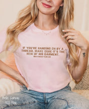 Load image into Gallery viewer, PO SHIPS 1/29 Screen Print Transfer | Hanging By A Thread (325 Hot Peel)