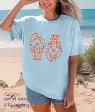 Load image into Gallery viewer, PO SHIPS 4/11 Screen Print Transfer | Lobsters RED (325 Hot Peel)