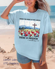 Load image into Gallery viewer, PO SHIPS 4/11 Where The Spirit Of The Lord Is Freedom Clear Film DTF Transfer (325 HOT Peel)
