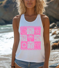 Load image into Gallery viewer, PO SHIPS 4/4 Screen Print Transfer | Retro Coquette Seashells HOT PINK (325 Hot Peel)