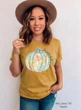Load image into Gallery viewer, PO SHIPS 9/25 Clear Film DTF Transfer | Hello Fall Pastel Pumpkin (325 HOT Peel)