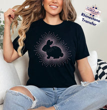 Load image into Gallery viewer, Rhinestone Transfer | Easter Bunny Scatter (Made To Order, 1-3 Business Day TAT)
