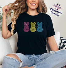 Load image into Gallery viewer, Rhinestone Transfer | Easter Peeps (Made To Order, 1-3 Business Day TAT)