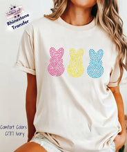 Load image into Gallery viewer, Made To Order Rhinestone Transfer | Easter Peeps (1-3 Business Day TAT)