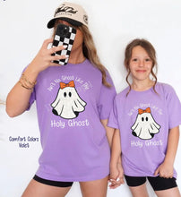 Load image into Gallery viewer, RTS Ain't No Ghost Like the Holy Ghost Clear Film DTF Transfer | Adult Youth (325 HOT Peel)