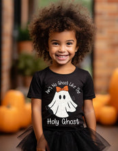 Load image into Gallery viewer, RTS Ain't No Ghost Like the Holy Ghost Clear Film DTF Transfer | Adult Youth (325 HOT Peel)