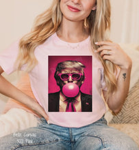 Load image into Gallery viewer, RTS Bubble Gum Trump Clear Film DTF Transfer (325 HOT Peel)