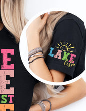 Load image into Gallery viewer, RTS Clear Film Screen Print Transfer | 3.5" Lake Life Pocket/Hat Patch (325 HOT Peel)