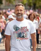 Load image into Gallery viewer, RTS Clear Film Screen Print Transfer | Freedom Tour (325 Hot Peel)