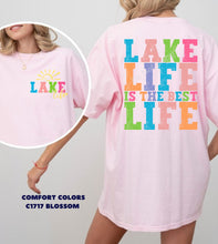 Load image into Gallery viewer, RTS Clear Film Screen Print Transfer | Lake Life Is The Best Life (325 HOT Peel)