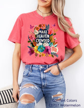 Load image into Gallery viewer, RTS Clear Film Screen Print Transfer | Make Heaven Crowded (325 HOT Peel)