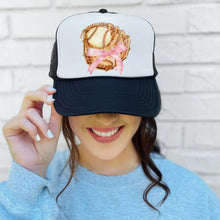 Load image into Gallery viewer, RTS Clear Film Screen Print Transfer | POCKET 4" Coquette Baseball Glove (325 HOT Peel)