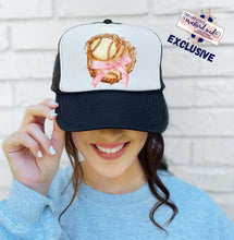 Load image into Gallery viewer, RTS Clear Film Screen Print Transfer | POCKET 4" Coquette Baseball Glove (325 HOT Peel)