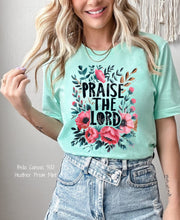 Load image into Gallery viewer, RTS Clear Film Screen Print Transfer | Praise The Lord (325 HOT Peel)
