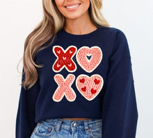 Load image into Gallery viewer, RTS Crochet XOXO DTF Transfer | Adult Youth (325 HOT Peel)