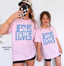 Load image into Gallery viewer, RTS Jesus Love You and Me Clear Film DTF Transfer | Adult Youth (325 HOT Peel)
