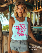 Load image into Gallery viewer, RTS Screen Print Transfer | Feral Girl Summer HOT PINK (325 Hot Peel)