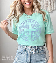 Load image into Gallery viewer, RTS Screen Print Transfer | He Is Risen Typography Lavender | Adult | Youth (325 Hot Peel)