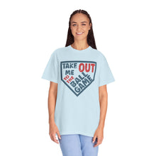 Load image into Gallery viewer, Take Me Out To The Ball Game Comfort Colors T-Shirt- Baseball Mom
