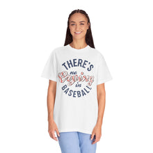 Load image into Gallery viewer, There's No Crying In Baseball Comfort Colors T-Shirt- Baseball Mom