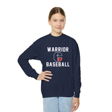 Load image into Gallery viewer, Warrior Baseball Youth Crewneck Sweatshirt — Kids Team Pullover