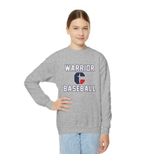 Load image into Gallery viewer, Warrior Baseball Youth Crewneck Sweatshirt — Kids Team Pullover