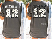 Load image into Gallery viewer, Custom Volleyball Jersey DTF Transfer (300 HOT PEEL) | Ships 3-7 Business Days