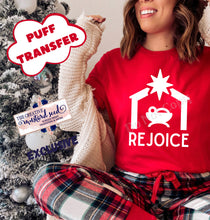 Load image into Gallery viewer, IN PRODUCTION SHIPS 10/31 Screen Print Transfer | Rejoice PUFF